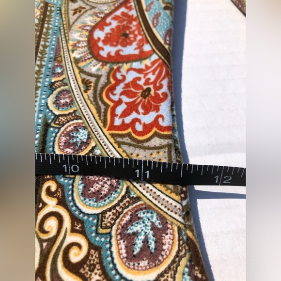 Vintage dress with flare sleeves. See measurements - Picture 3 of 5